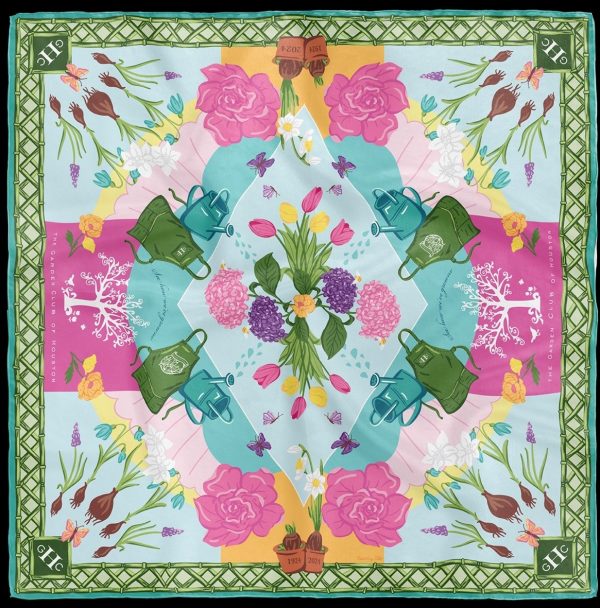 Gch GCH Centennial Scarf : The Garden Club of Houston